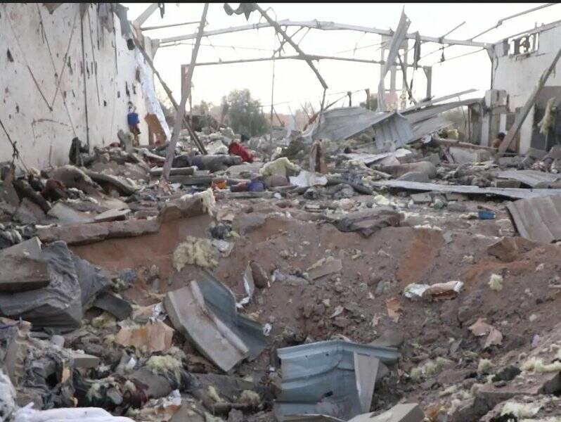 Houthi rebels say alleged US airstrike that hit Yemen prison holding African migrants kills 68