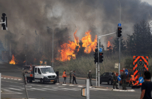 Wildfires near Jerusalem force mass evacuations, close major highway on Memorial Day