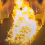 Man sets fire to a moving train in Seoul over divorce in viral video