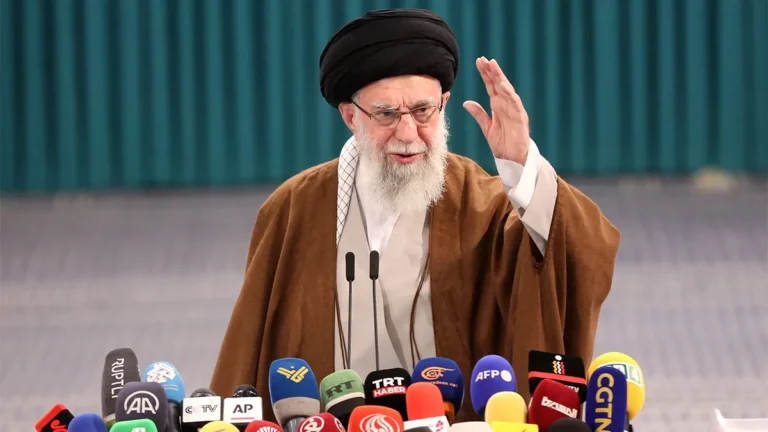 Khamenei warns of ‘even bigger blow’ to US and Israel if attacked again