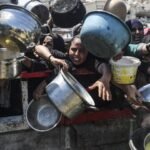 ‘Mass starvation’ spreading across Gaza, warn more than 100 NGOs