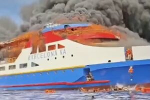 At least 5 dead after Indonesian ferry catches fire; hundreds rescued