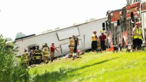 5 killed in New York bus crash; Indians, Chinese tourists among 54 passengers on board