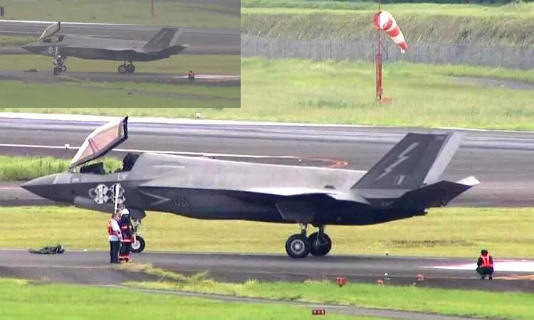 Another British F-35 jet makes emergency landing in Japan weeks after India snag