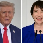 Trump congratulates woman set to be first female prime minister of Japan
