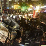 7 killed as car gets crushed between 2 trucks near Navale bridge in Pune