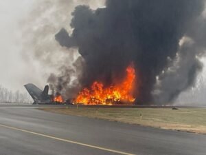 Private jet crashes at North Carolina airport; ex-NASCAR driver Greg Briffle among 7 killed