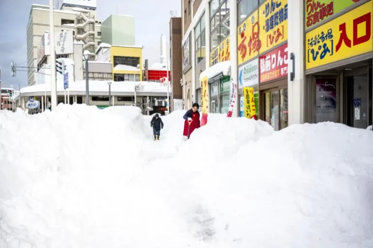 Record-breaking snow blankets Japan, killing at least 30 people