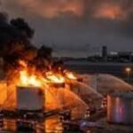 Iranian Drone Strike Sparks Fire at Kuwait Airport Fuel Depot