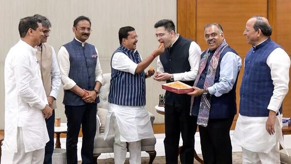 Big blow to AAP as Chadha, 6 more Rajya Sabha MPs quit, join BJP